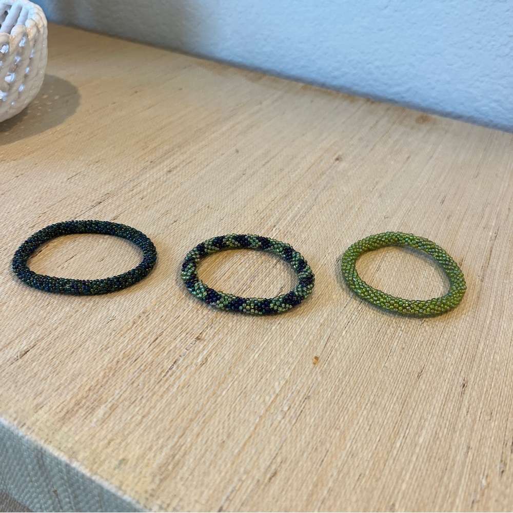 Lily & Laura Beaded Bracelet Set